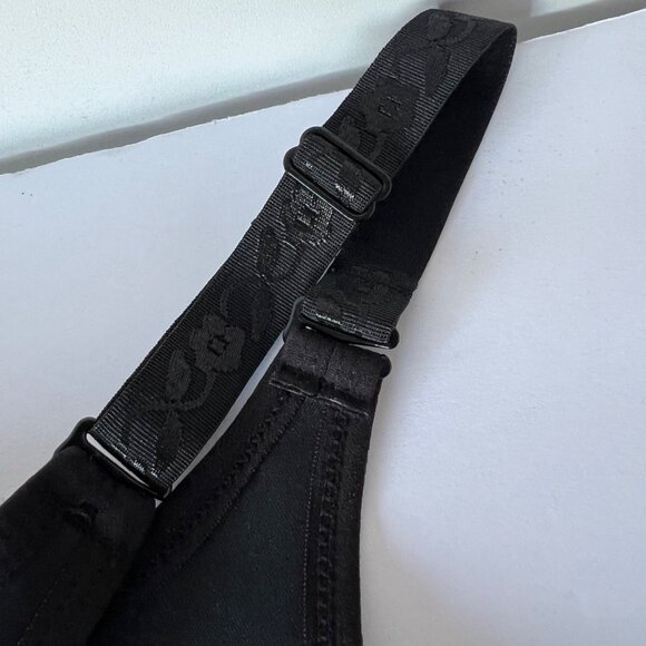 Nebility Womens Black Body Shaper with Adjustable Straps & Front Zipper Size XL - Picture 5 of 8